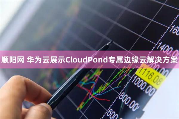 顺阳网 华为云展示CloudPond专属边缘云解决方案